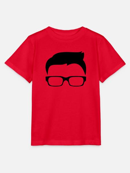 Hipster - Stanley/Stella Kinder T-Shirt MINI CREATOR - Rot