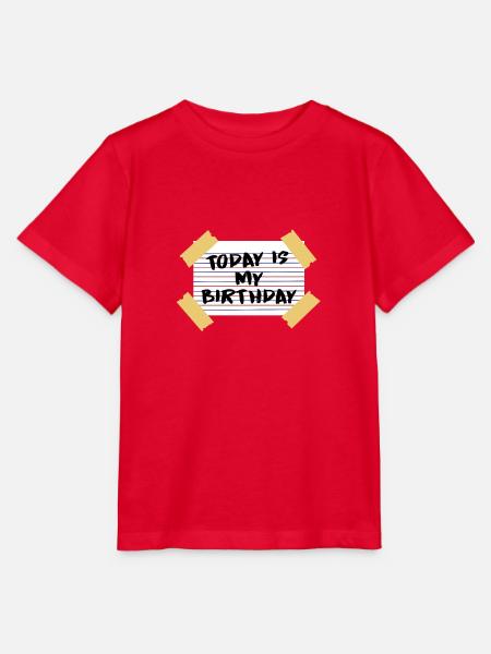 Geburtstag - Stanley/Stella Kinder T-Shirt MINI CREATOR  - Rot