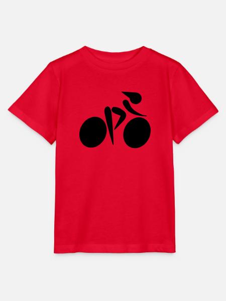 Rennradfahrern - Stanley/Stella Kinder T-Shirt MINI CREATOR - Rot