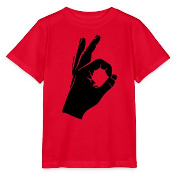 Looked in - Stanley/Stella MINI CREATOR Kids’ T-Shirt - red - Front - Jaiden (125cm)