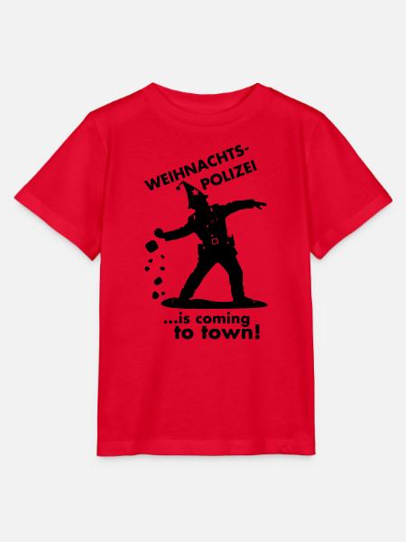 Weihnachtspolizei - Stanley/Stella Kinder T-Shirt MINI CREATOR - Rot
