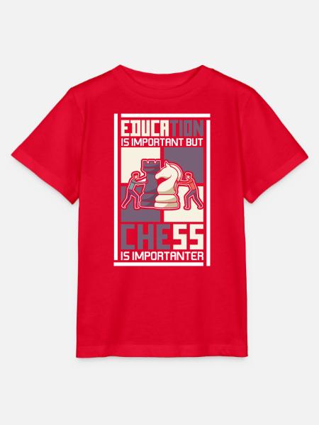Schach Schachspieler Schachbrett - Stanley/Stella Kinder T-Shirt MINI CREATOR - Rot