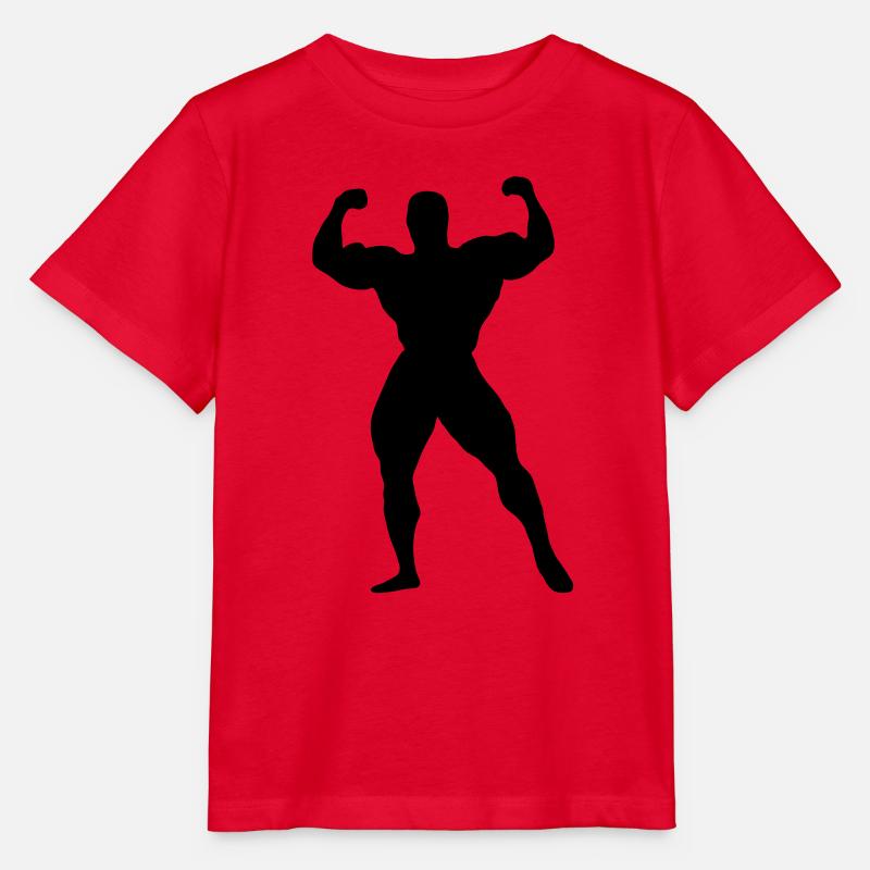 Musculation - T-shirt bio MINI CREATOR Stanley/Stella Enfant - rouge