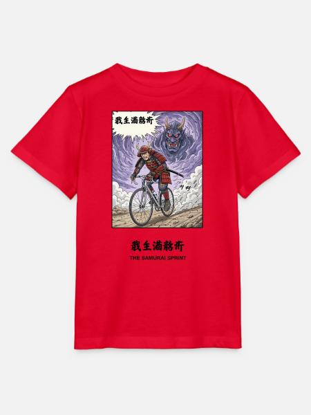 Samurai Sprint gegen Dämonenjagd - Stanley/Stella Kinder T-Shirt MINI CREATOR - Rot