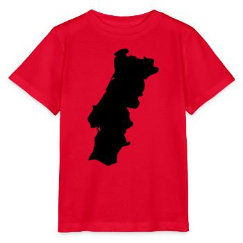 Portugal - Stanley/Stella MINI CREATOR Kids’ T-Shirt - red - Front - Jaiden (125cm)