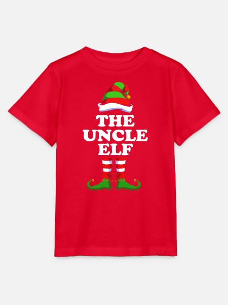 Onkel Elfe Elf Weihnachtsgeschenk - Stanley/Stella Kinder T-Shirt MINI CREATOR  - Rot