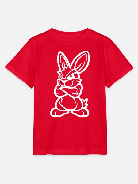 hase comic - Stanley/Stella Kinder T-Shirt MINI CREATOR  - Rot