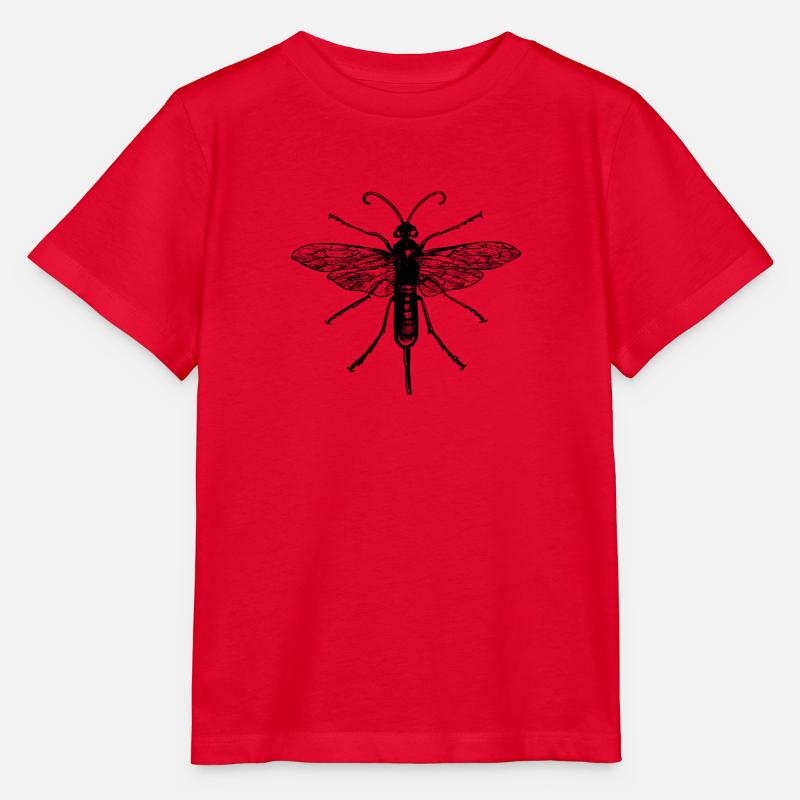 insecte - T-shirt bio MINI CREATOR Stanley/Stella Enfant - rouge