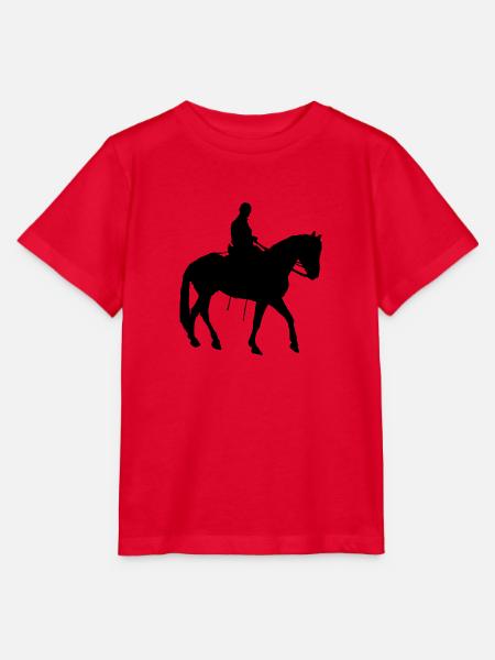 Reiter - Stanley/Stella Kinder T-Shirt MINI CREATOR  - Rot
