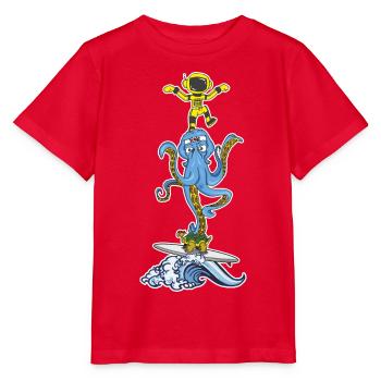 Kampfsport - Stanley/Stella Kinder T-Shirt MINI CREATOR  - Rot - Vorne - Jaiden (125cm)
