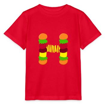 H. Burger - Stanley/Stella Kinder T-Shirt MINI CREATOR  - Rot - Vorne - Jaiden (125cm)