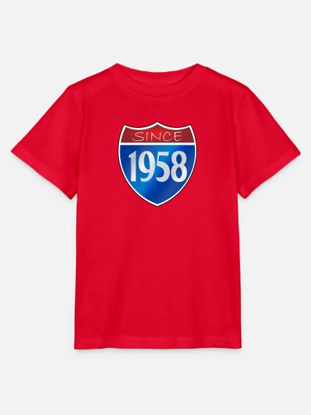Since 1958 - Stanley/Stella Kinder T-Shirt MINI CREATOR - Rot
