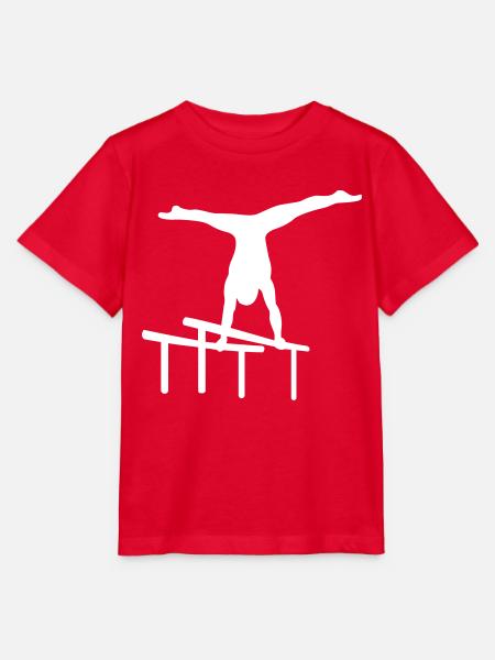 Turnen - Stanley/Stella Kinder T-Shirt MINI CREATOR - Rot