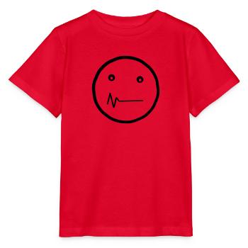 Detrill Smiley - T-shirt bio MINI CREATOR Stanley/Stella Enfant - rouge - Devant - Jaiden (125cm)