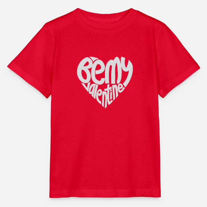 Ma Saint-Valentin - Saint Valentin - T-shirt bio MINI CREATOR Stanley/Stella Enfant - rouge