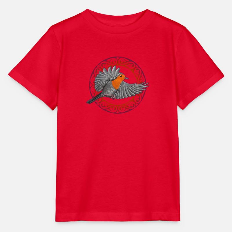 Robin - T-shirt bio MINI CREATOR Stanley/Stella Enfant - rouge
