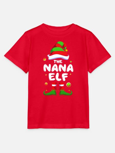 Elfe Elf Weihnachtsgeschenk Oma Großmutter - Stanley/Stella Kinder T-Shirt MINI CREATOR - Rot