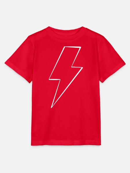 Blitz_weiss - Stanley/Stella Kinder T-Shirt MINI CREATOR - Rot
