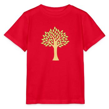 Baum - Stanley/Stella Kinder T-Shirt MINI CREATOR  - Rot - Vorne - Jaiden (125cm)