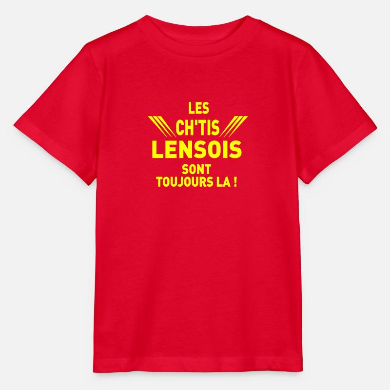 ch'tis_lensois - T-shirt bio MINI CREATOR Stanley/Stella Enfant - rouge