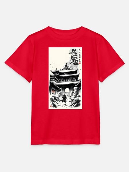 Temple - Stanley/Stella Kinder T-Shirt MINI CREATOR  - Rot
