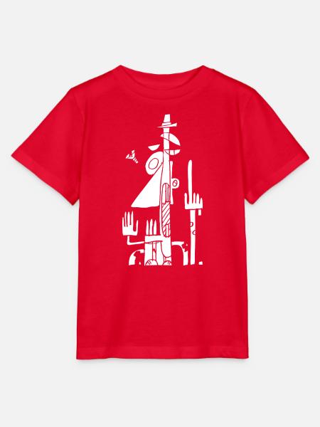 Herr abstrakt - Stanley/Stella Kinder T-Shirt MINI CREATOR - Rot
