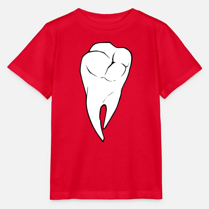 dent - T-shirt bio MINI CREATOR Stanley/Stella Enfant - rouge