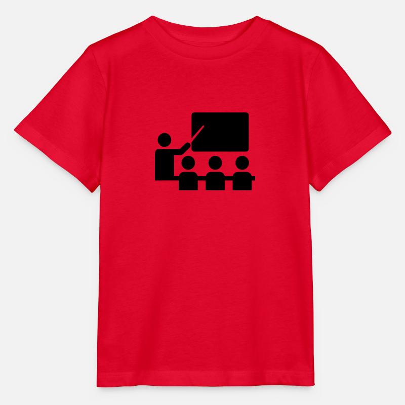 Schule - Stanley/Stella Kinder T-Shirt MINI CREATOR  - Rot