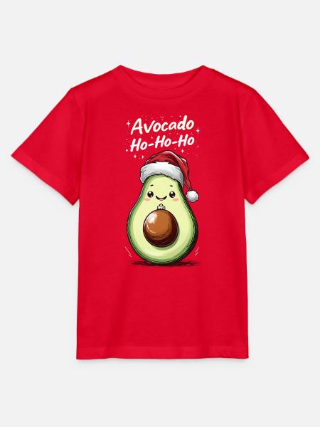 Avocado Weihnachten Geschenk - Stanley/Stella Kinder T-Shirt MINI CREATOR  - Rot
