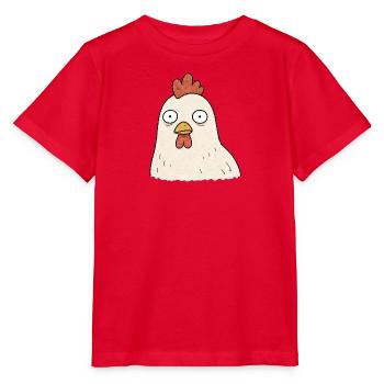 TINY ACTIVISTS | Chicken - Stanley/Stella MINI CREATOR Kids’ T-Shirt - red - Front - Jaiden (125cm)
