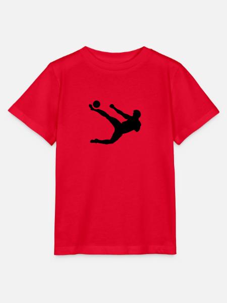 Fußball - Stanley/Stella Kinder T-Shirt MINI CREATOR  - Rot