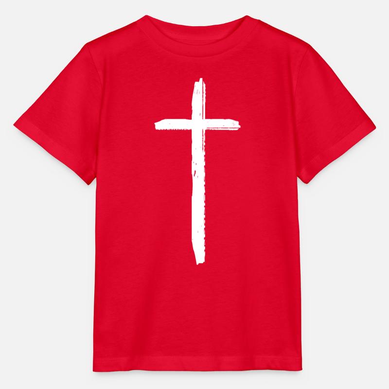 Croix - T-shirt bio MINI CREATOR Stanley/Stella Enfant - rouge