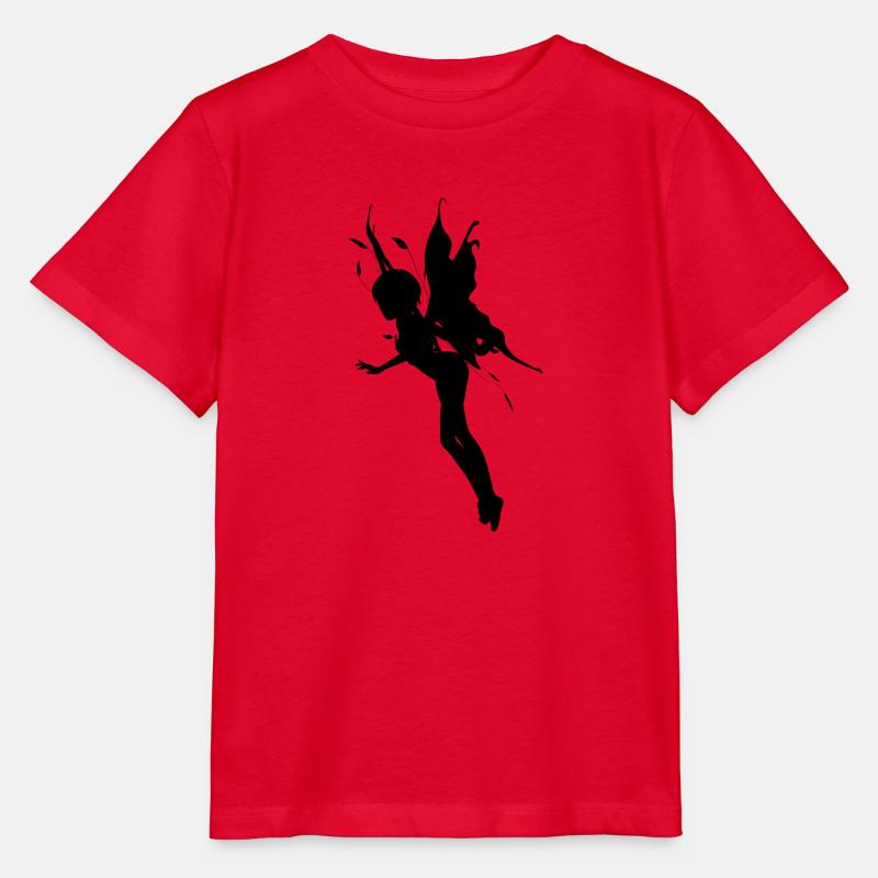 fée - T-shirt bio MINI CREATOR Stanley/Stella Enfant - rouge