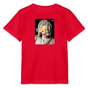 Pietà Michelangelo Fiamme - Stanley/Stella Kinder T-Shirt MINI CREATOR  - Rot - Vorne - Jaiden (125cm)