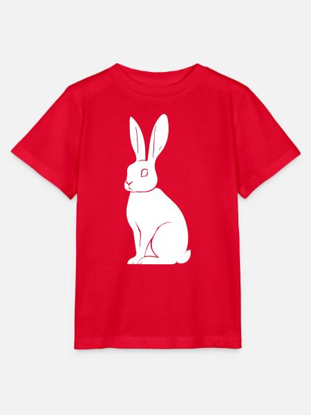 Kaninchen - Stanley/Stella Kinder T-Shirt MINI CREATOR  - Rot