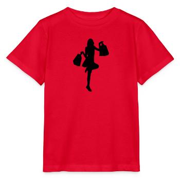 Shopping Queen - Stanley/Stella Kinder T-Shirt MINI CREATOR  - Rot - Vorne - Jaiden (125cm)