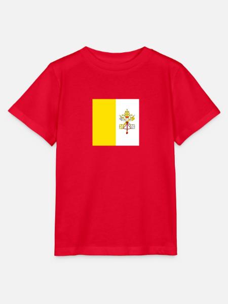 Vatikan - Stanley/Stella Kinder T-Shirt MINI CREATOR - Rot