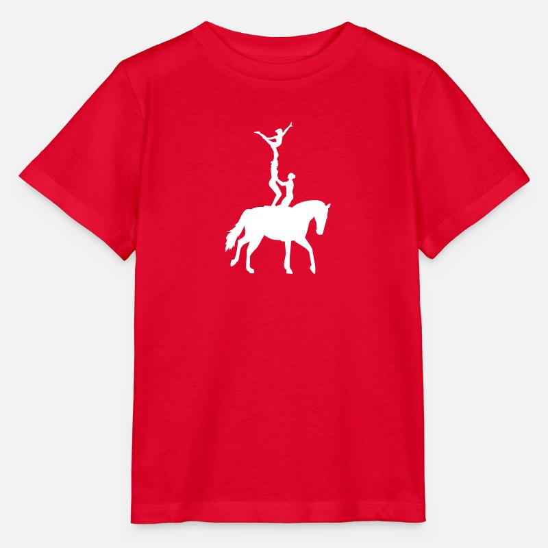 Voltigieren - Stanley/Stella Kinder T-Shirt MINI CREATOR  - Rot