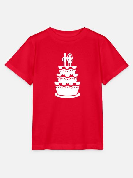 Hochzeit - Stanley/Stella Kinder T-Shirt MINI CREATOR  - Rot