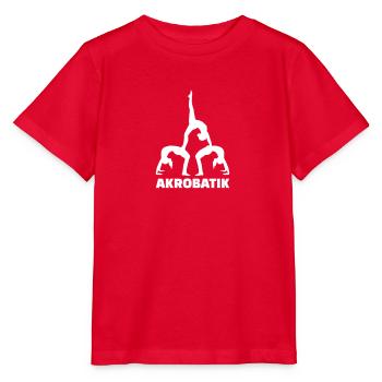 Akrobatik - Stanley/Stella Kinder T-Shirt MINI CREATOR  - Rot - Vorne - Jaiden (125cm)