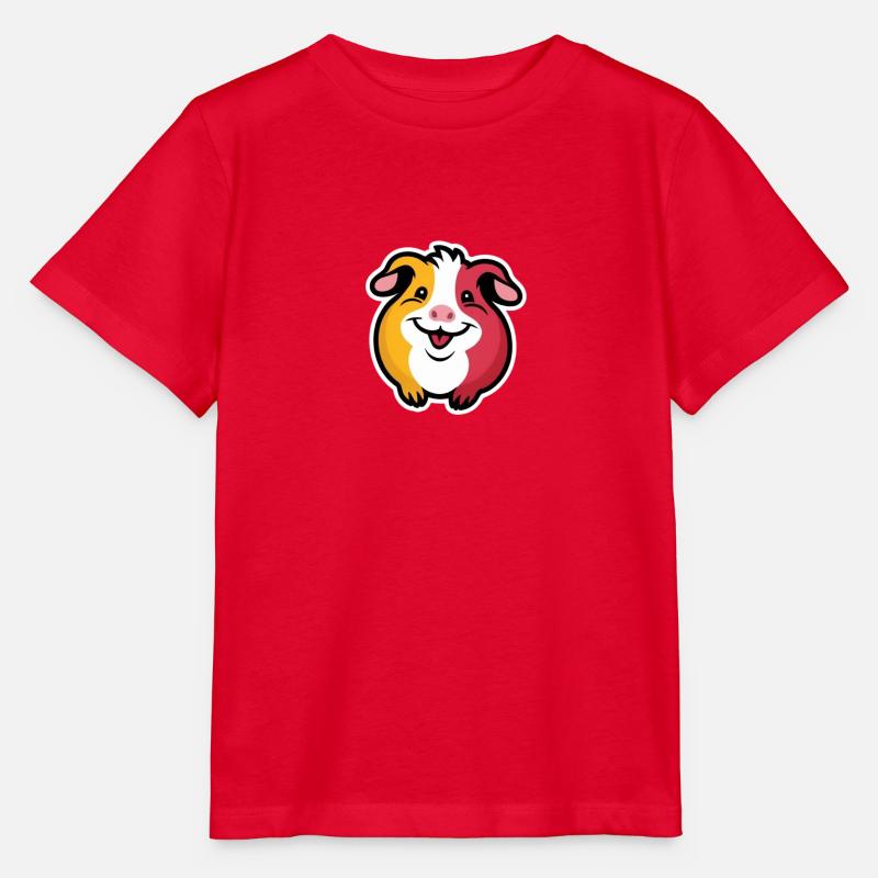 Cochon d'Inde - T-shirt bio MINI CREATOR Stanley/Stella Enfant - rouge