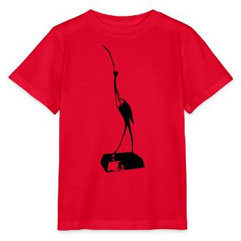 stork - Stanley/Stella MINI CREATOR Kids’ T-Shirt - red - Front - Jaiden (125cm)