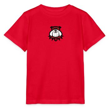Dog - Stanley/Stella Kinder T-Shirt MINI CREATOR  - Rot - Vorne - Jaiden (125cm)