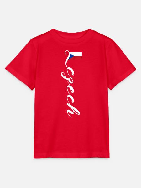 Tschechien - Stanley/Stella Kinder T-Shirt MINI CREATOR - Rot