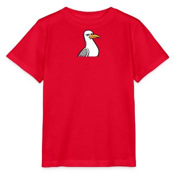 Seagull View - Stanley/Stella MINI CREATOR Kids’ T-Shirt - red - Front - Jaiden (125cm)