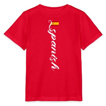 Spanien - Stanley/Stella Kinder T-Shirt MINI CREATOR  - Rot - Vorne - Jaiden (125cm)