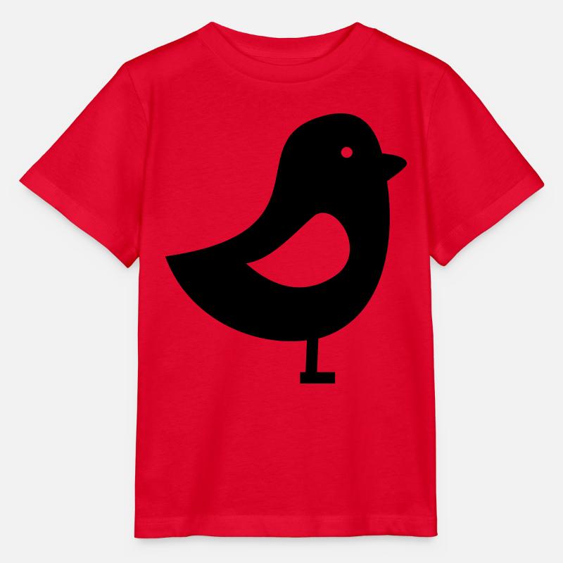 Vogel - Stanley/Stella Kinder T-Shirt MINI CREATOR  - Rot