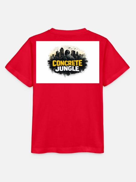 Concrete Jungle Shadow - Stanley/Stella Kinder T-Shirt MINI CREATOR  - Rot