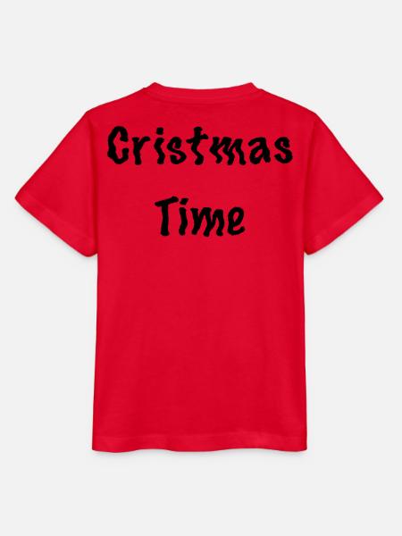 Cristmas Design - Stanley/Stella Kinder T-Shirt MINI CREATOR  - Rot