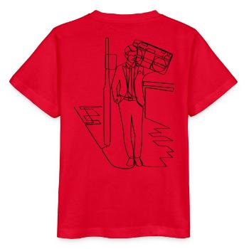 Suitwoofer - Stanley/Stella MINI CREATOR Kids’ T-Shirt - red - Back - Jaiden (125cm)